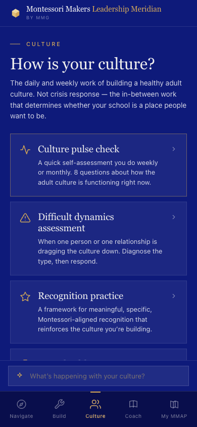 Culture mode — how is your culture?
