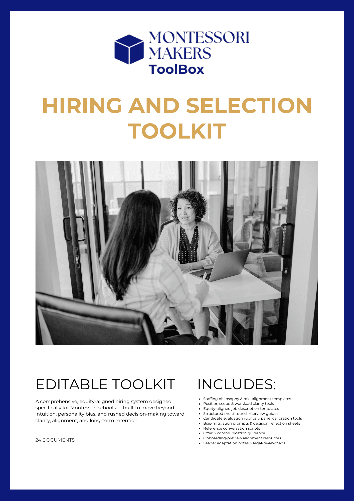 Montessori Hiring & Selection Toolkit