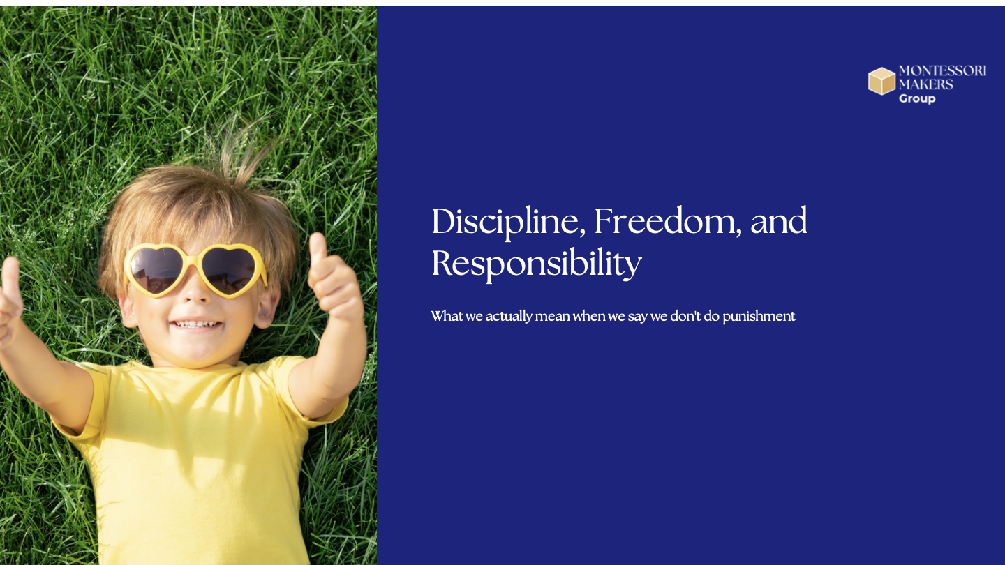 Discipline, Freedom, and Responsibility slide deck cover