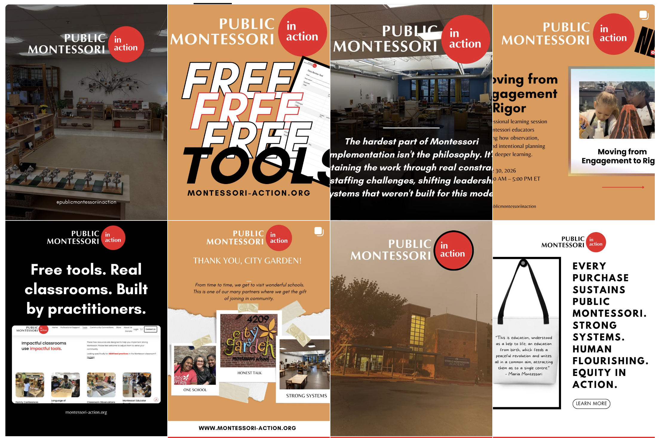 Public Montessori in Action — Instagram